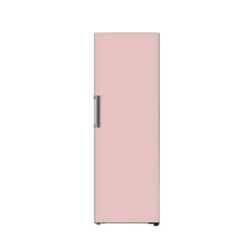엘지전자 오브제 384L 핑크 소형 냉장고 렌탈 X321GP3S 글라스 5년약정