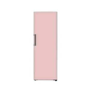 엘지전자 오브제 384L 핑크 소형 냉장고 렌탈 X321GP3S 글라스 36/48/60개월의무